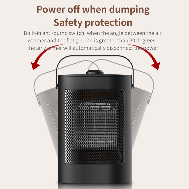 Small Mini Fan Heater Vertical Home Heater