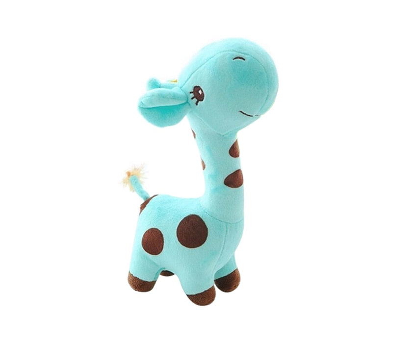 18cm Cute Giraffe Plush Toy Pendant Soft Deer Stuffed Cartoon Animals Doll Baby Kids Toys Christmas Birthday Colorful Gifts